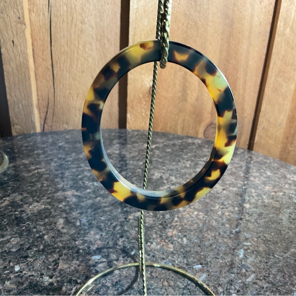 🔥HP🔥Salvatore Ferragamo Vintage Lucite Tortoise Bracelet + Gifts - Picture 5 of 12